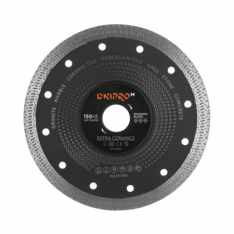 Алмазний диск Dnipro-M Extra-Ceramics 150 22,2 мм