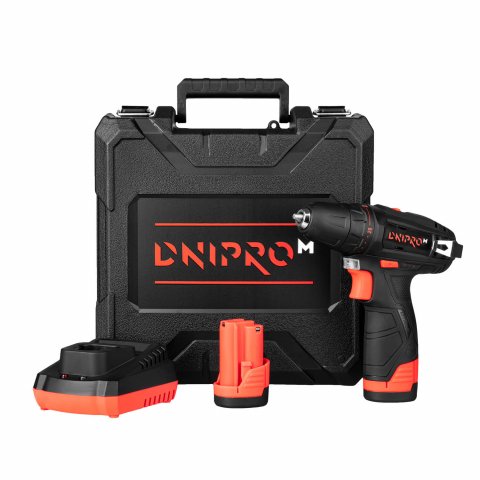 Акумуляторний дриль-шуруповерт Dnipro-M CD-12CX Compact
