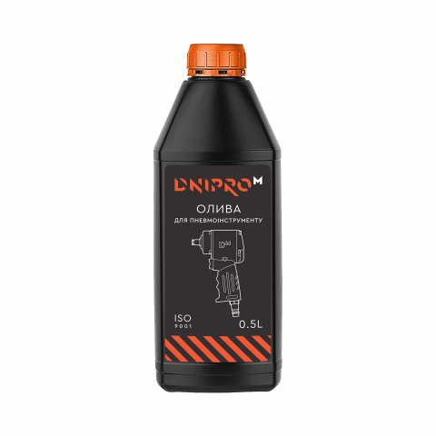 Олива для пневмоінструменту Dnipro-M 0.5 л